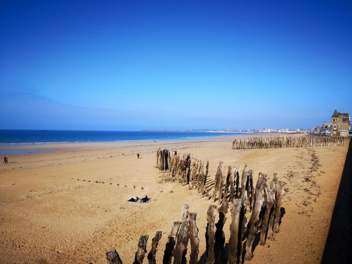 Les Letruns - Appart - 3 Pers - Vue Sur La Mer Saint-Malo Ngoại thất bức ảnh