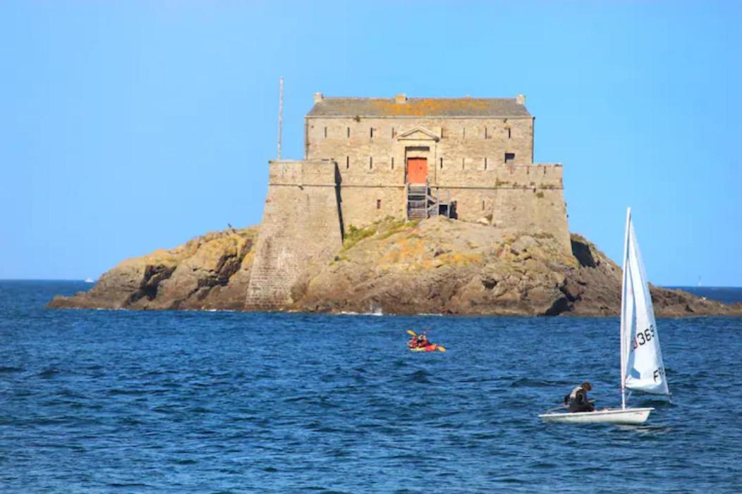 Les Letruns - Appart - 3 Pers - Vue Sur La Mer Saint-Malo Ngoại thất bức ảnh