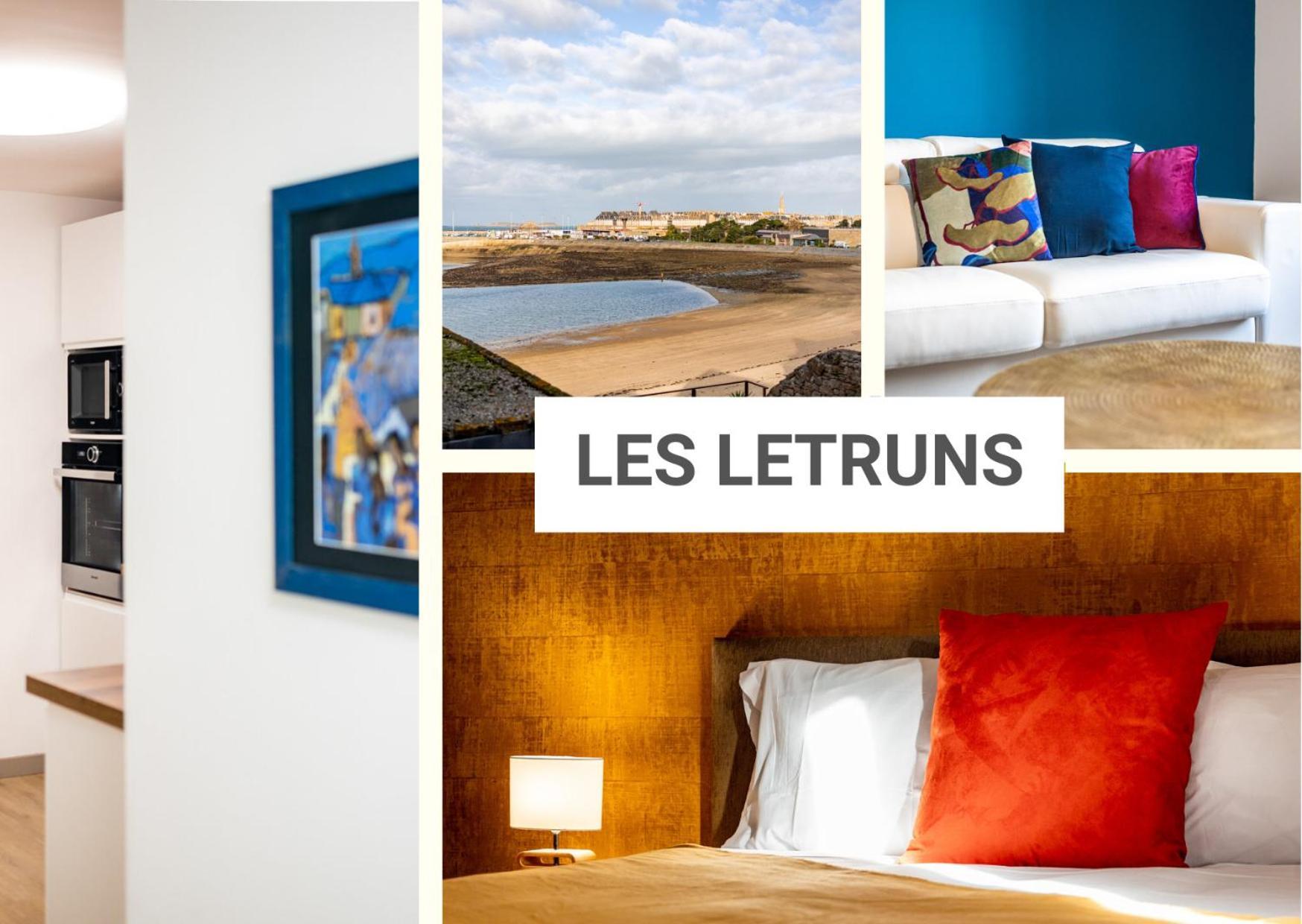 Les Letruns - Appart - 3 Pers - Vue Sur La Mer Saint-Malo Ngoại thất bức ảnh